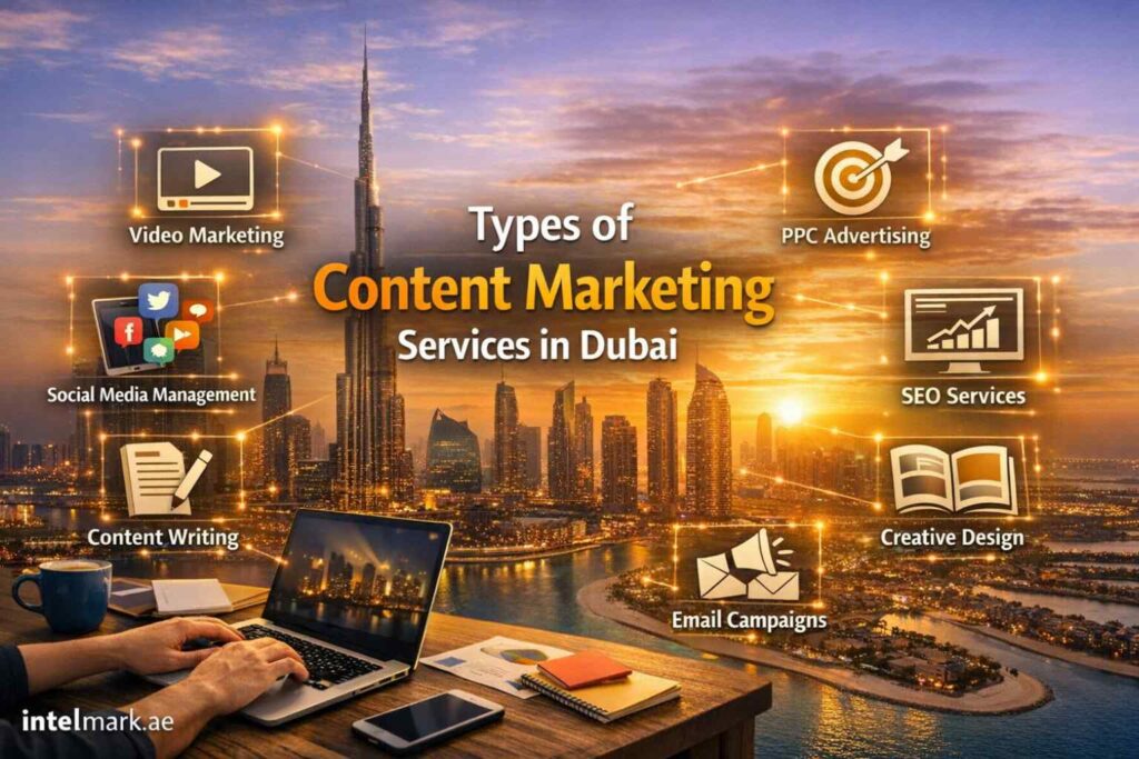 Types of Content Marketing Services in Dubai