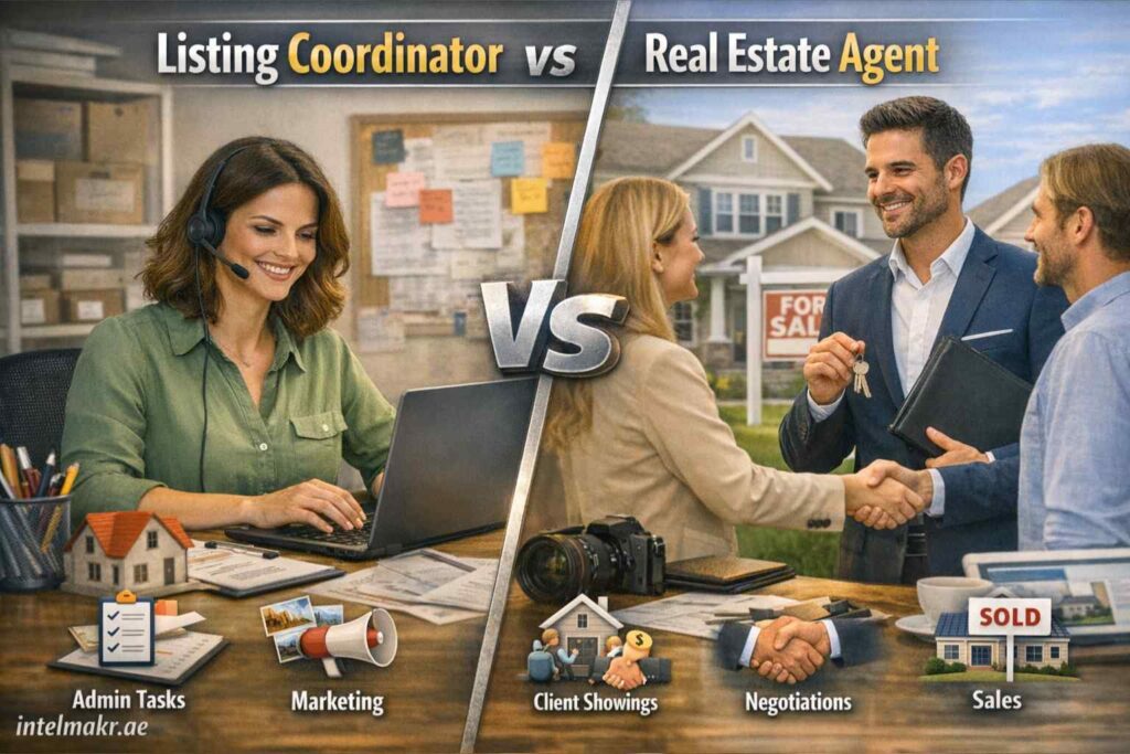 Listing Coordinator vs Real Estate Agent